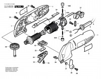 Bosch F 013 600 01K 6000 Rotary Tool 230 V / Eu Spare Parts